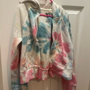 So Girls Zip Up Tie Dye Jacket Size XS
